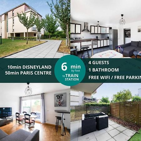 Les Paves De Prague - Appartement Pour 4 A 10 Minutes De Disneyland Paris Montévrain Zewnętrze zdjęcie